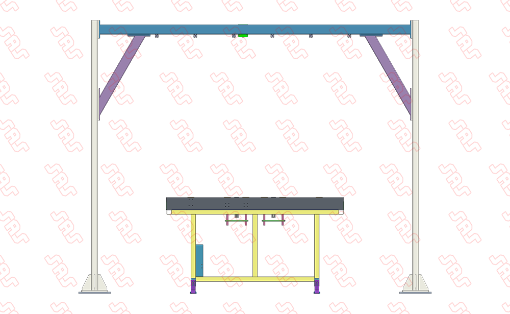 光學(xué)對中臺